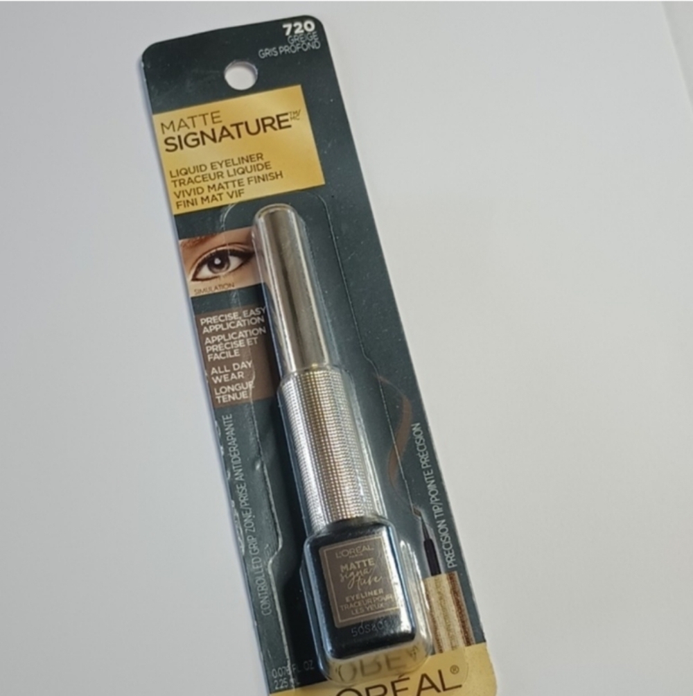 5 x L'Oreal Paris Matte Signature Liquid Eyeliner 720 Greige - Picture 3 of 6